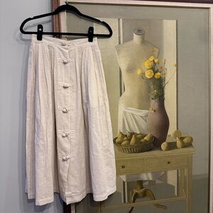 Vintage Issey Miyake Chinese button skirt